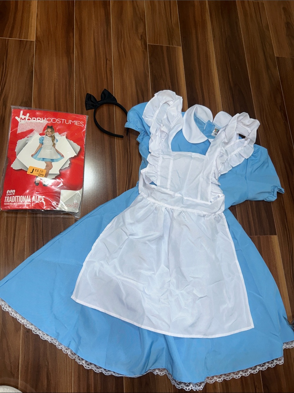 XL girls kids Alice Halloween costume